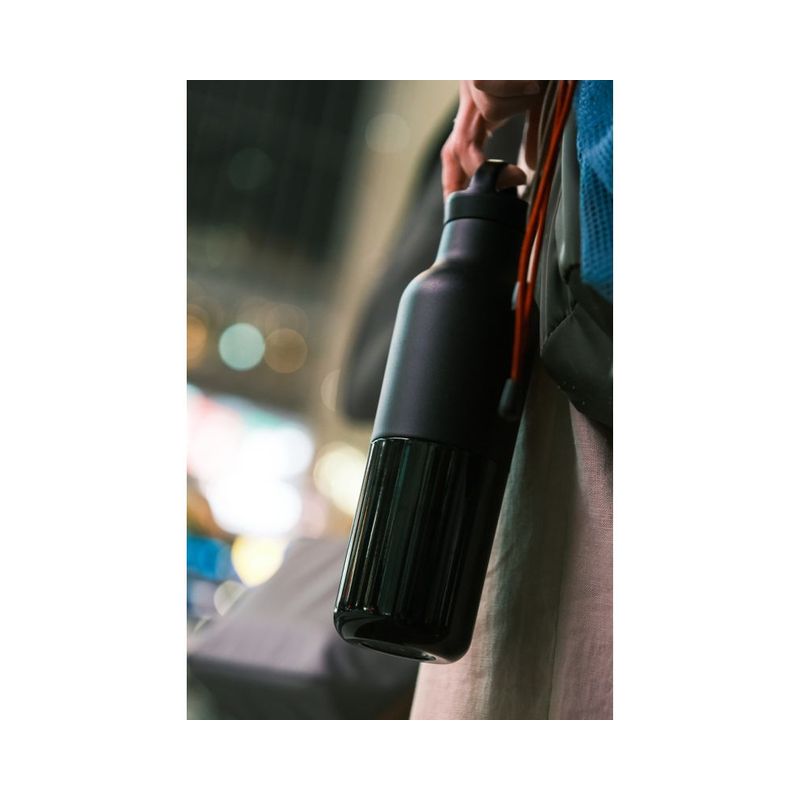 Klean Kanteen Rise 20oz Vac Classic W/Arch Loop - Black