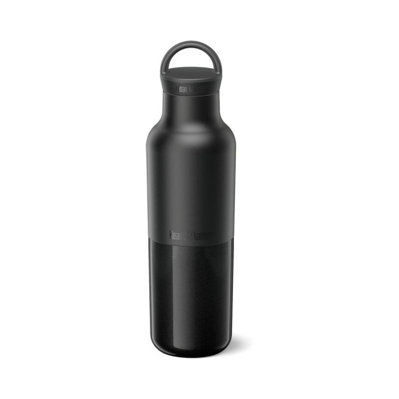 Klean Kanteen Rise 20oz Vac Classic W/Arch Loop - Black