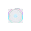 LIAN LI UNI FAN TL-LCD Wireless 120mm ARGB Case Fans with 1.6" LCD Screen (3 Pack) - White