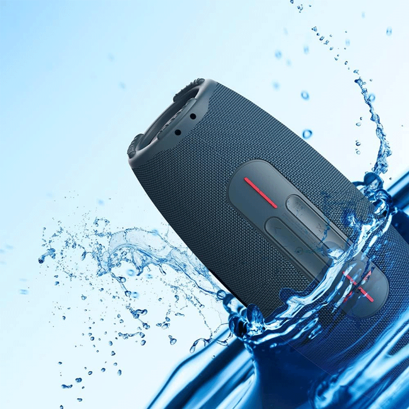 Powerology Phantom Portable Bluetooth Speaker - Bluetooth / Navy Blue