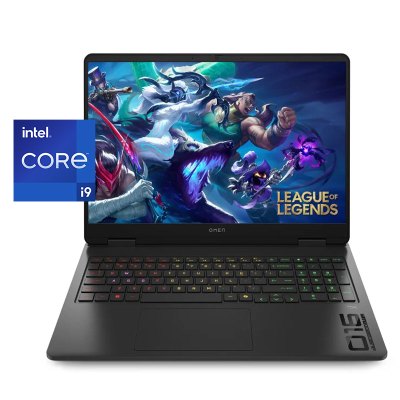 HP OMEN - 16" 2K / RTX 5070 8GB / Intel® Core™ i9 Processor / 16GB / 1TB (NVMe M.2 SSD) / 16-AM0005NE / English/Arabic / Shadow black
