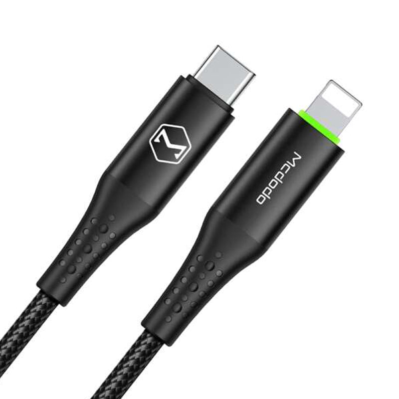 Mcdodo Lightning To Type C Cable - 1.2M / 36W / Black