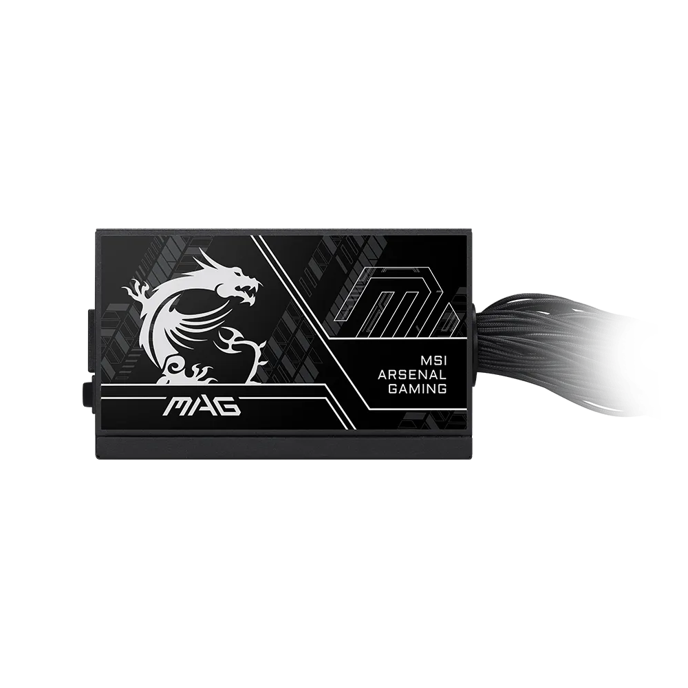 MSI MAG A750BN III PCIE 5.1 ATX 3.1 80 Plus Bronze Power Supply - 750W / Black
