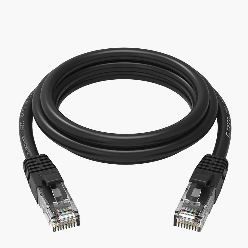 أوريكو CAT6 جيجابت إيثرنت كابل (PUG-C6) - 40 متر / أسود