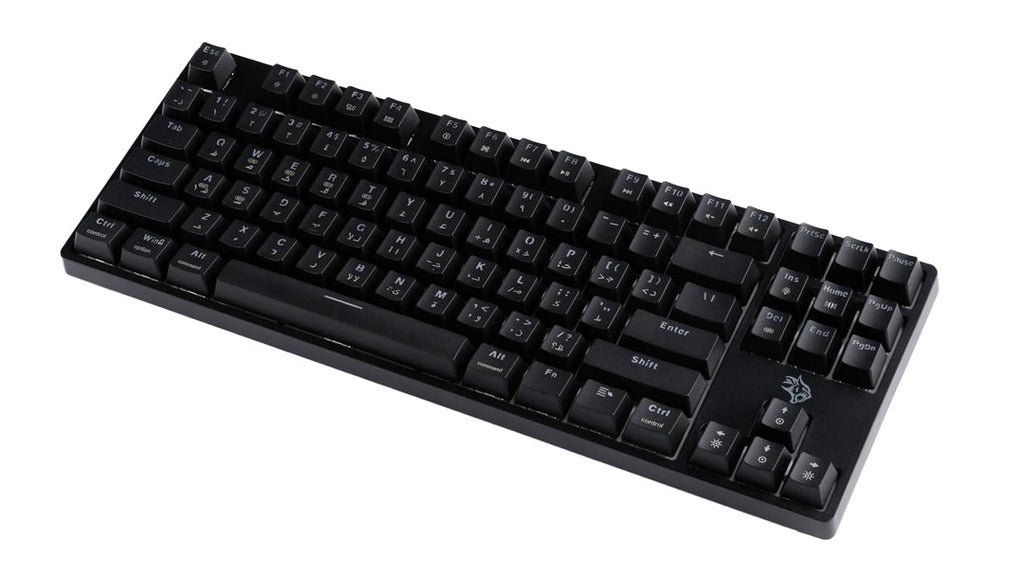 Porodo Gaming 3in1 Wireless Mechanical Keyboard TKL Gateron Switch - Blue Switch