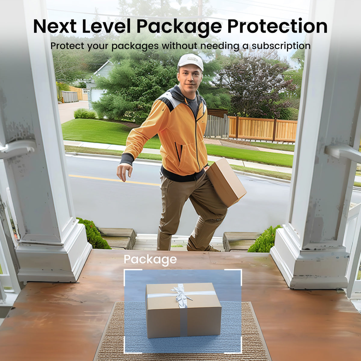 AOSU Video Doorbell SE - 2K 3MP / AI Detection / Night Vision