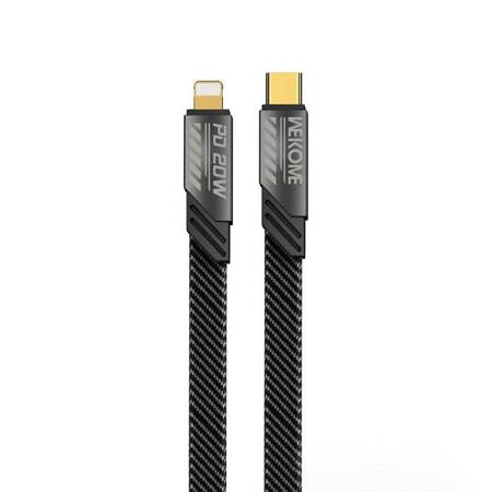 WEKOME WDC-191 Mecha Series - USB-C to Lightning PD Connection Cable - 20W / 1Meter / Black