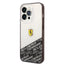 Ferrari iPhone 14 Pro PC/TPU IML Case with Bottom Scuderia Allover Print - Silver