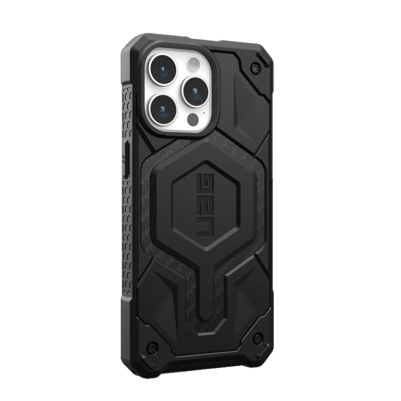 UAG Monarch Pro Case - Apple iPhone 15 Pro / Carbon Fiber