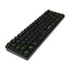 Porodo Gaming 68Keys Mechanical Keyboard with Wired and Bluetooth Dual Version - Black