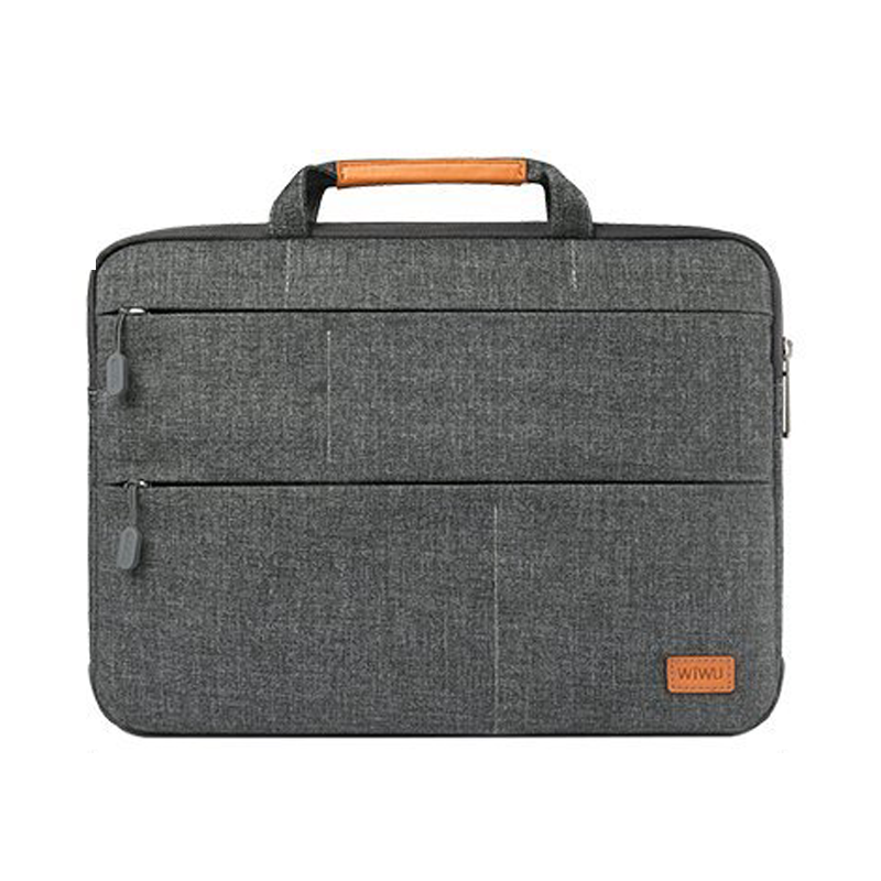 Wiwu Smart Stand Sleeve Hand Bag - Apple Macbook 13-inch / Gray