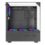Twisted Minds Fury Series ATX Mid Tower Gaming Case - Black (4 ARGB Fans Included)
