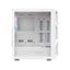 GAMEON TridentIV 4 Mid Tower Gaming Case ARGB fans+control+remote set+ 750W PSU (pre-install） - White