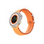 Porodo Ultra Evo Smart Watch 1.51" Wide Touch Screen - Orange Strap