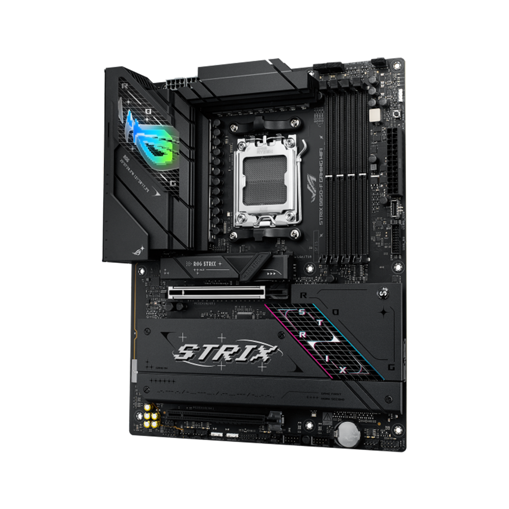 ASUS ROG STRIX B850-F Gaming Motherboard - DDR5 / Wi-Fi / HDMI / DisplayPort / Ethernet / USB - Black