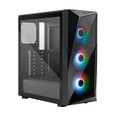 COOLER MASTER CMP 520 ARGB Mid Tower Case - Black