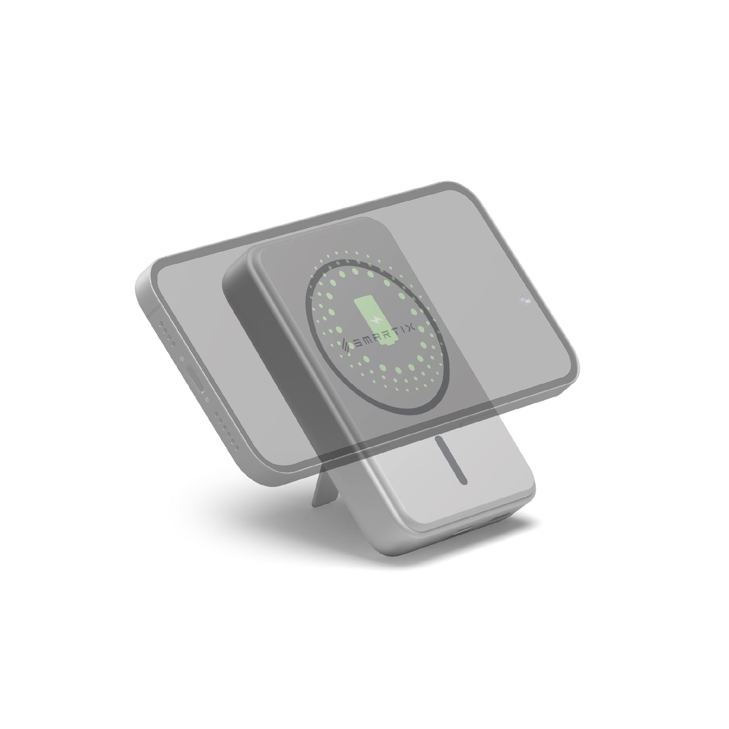 Smartix AirDock 3 in 1 Dock + Detachable Power Bank - 10000mAh / 20W / USB-C / White