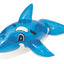 Bestway 1.57m x 94cm Whale Ride-on (Contents: 1 Ride-on, Repair Patch) - Age 3+