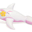 Bestway 1.57m x 94cm Whale Ride-on (Contents: 1 Ride-on, Repair Patch) - Age 3+