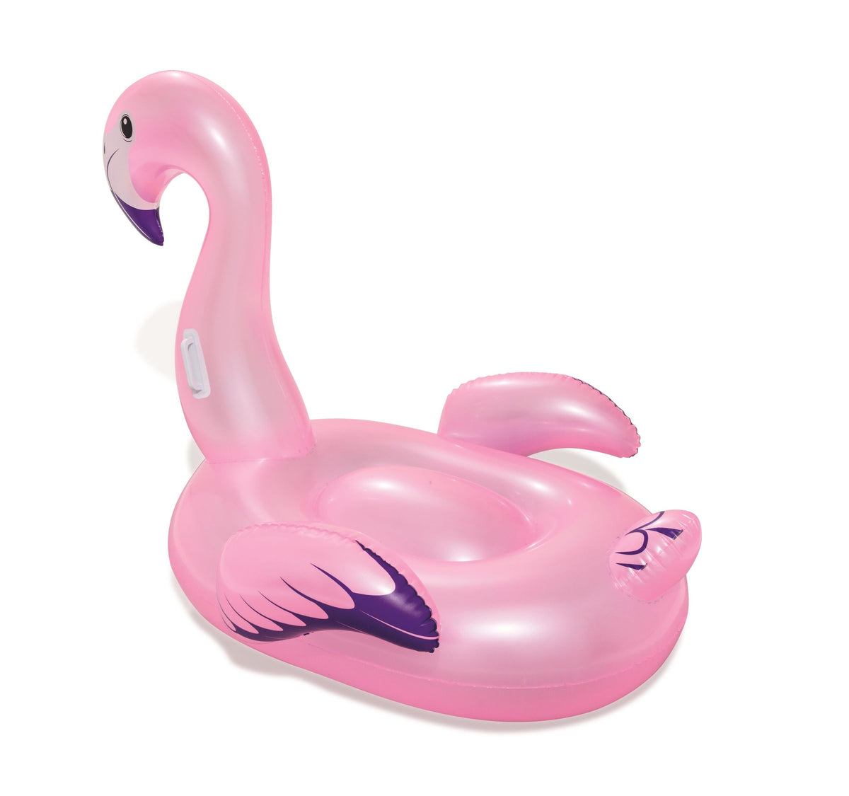 Bestway 1.27M X 1.27M Flamingo (Contents:1 Ride-On, Repair Patch) Age 3+