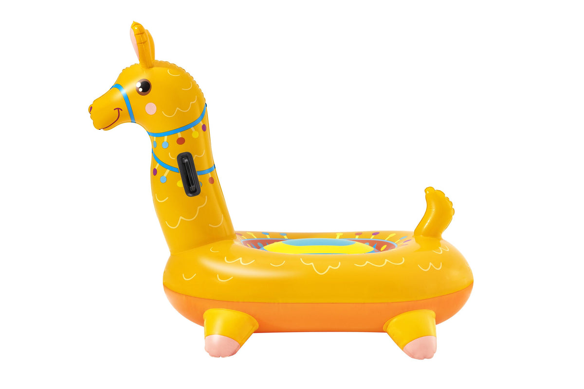 Bestway 1.29M X 1.10M Llama Kiddie Ride-On (Contents:1 Ride-On, Repair Patch) Age 3+