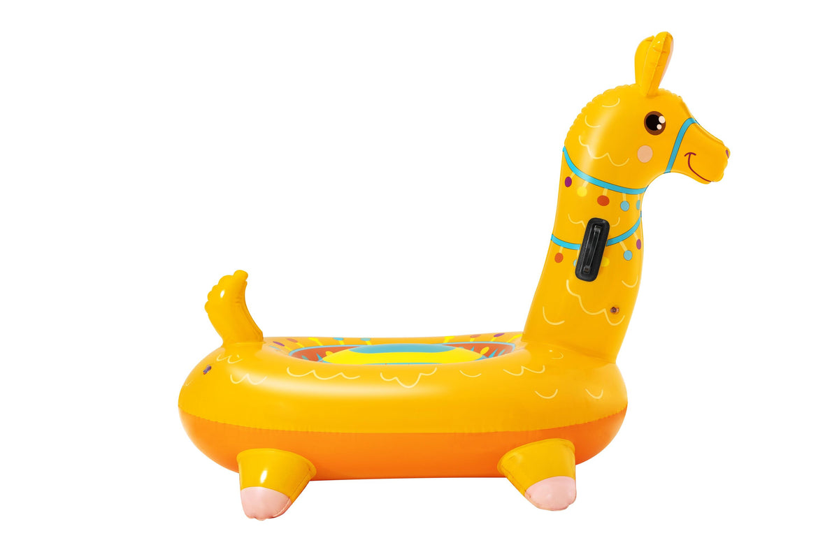 Bestway 1.29M X 1.10M Llama Kiddie Ride-On (Contents:1 Ride-On, Repair Patch) Age 3+