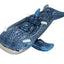 Bestway 1.93m x 1.22m Whaletastic Wonders Ride-On (Contents: 1 Rider-On, Repair Patch) - Age 3+