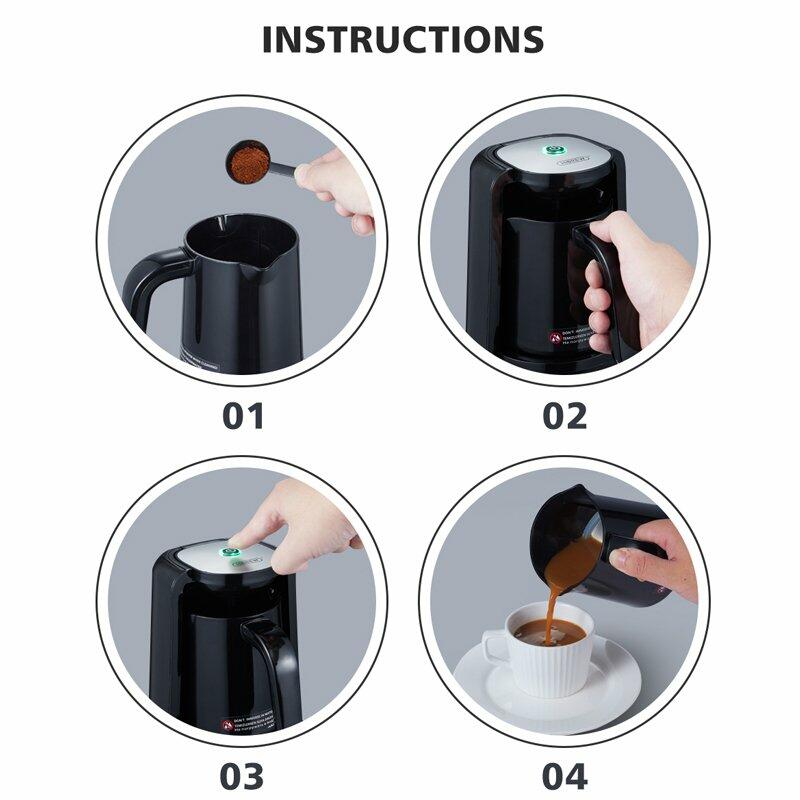 HiBREW Automatic Turkish Coffee Machine