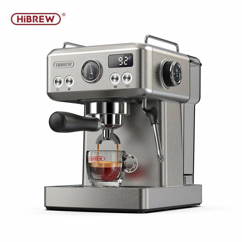 HiBREW Semi Automatic Espresso Coffee Machine H10A - Silver