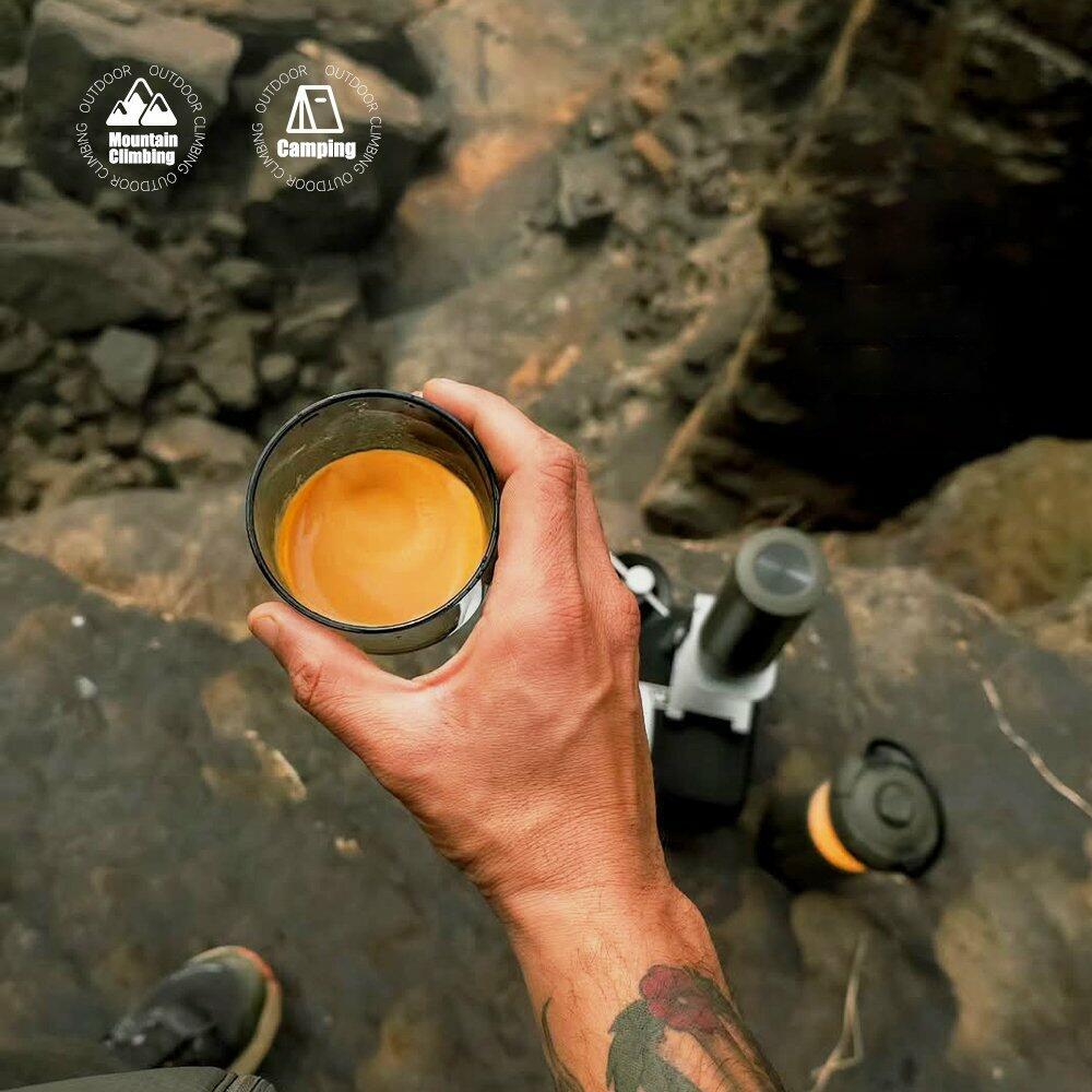 HiBREW H4C White – Portable Espresso Maker Explorer