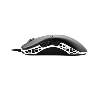 DUCKY FEATHER RGB Wired Kailh Switch Gaming Mouse - Black/White