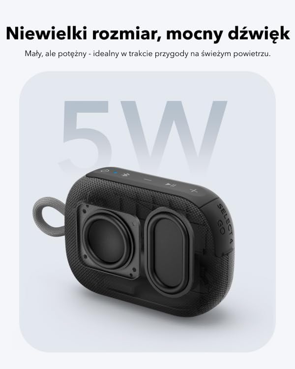 Anker Soundcore Select 4 Go Portable Speaker - IP67 Waterproof / 20H / Black