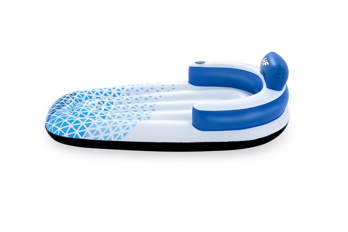 Bestway 1.91M X 1.07M Indigo Wave Lounge (Contents:1 Lounge, Repair Patch)