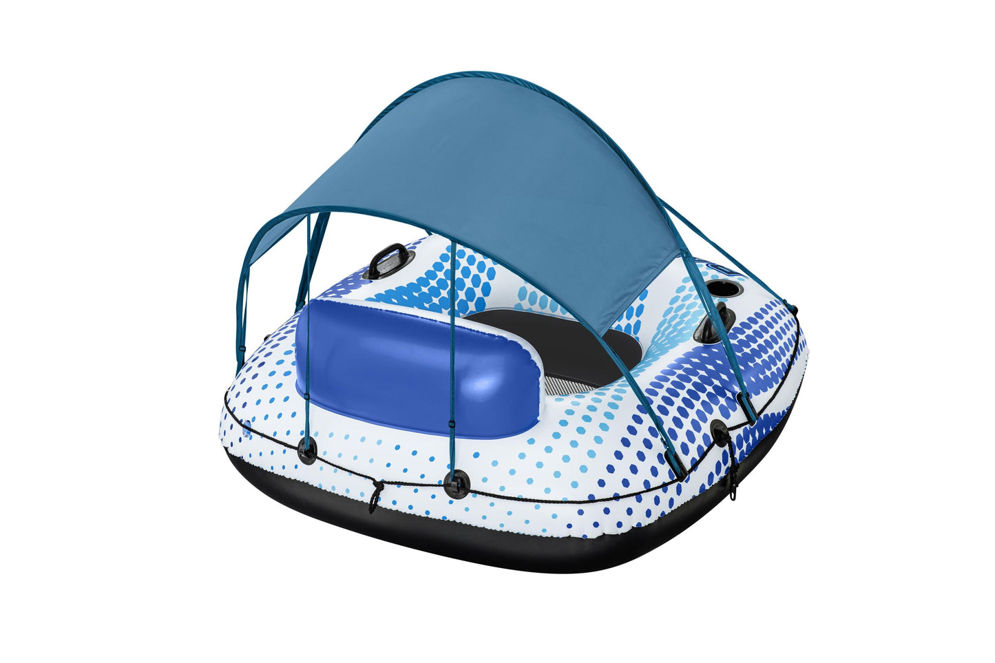 Bestway 1.37m x 1.37m Rapid Rider Canopy Tube (1 Tube, 1 Sunshade, Repair Patch)