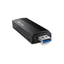 محول TP-Link AC1200 اللاسلكي ثنائي النطاق USB 3.0 - 2.4 جيجا هرتز / أسود