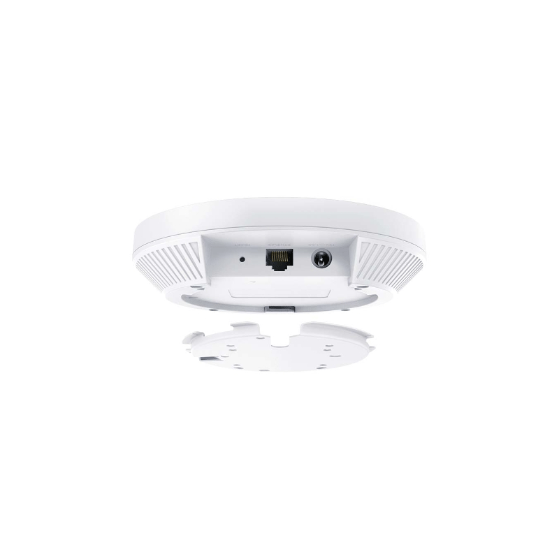 TP-Link AX1800 Ceiling Mount POE Access Point - 574 Mbps / RJ-45 / White