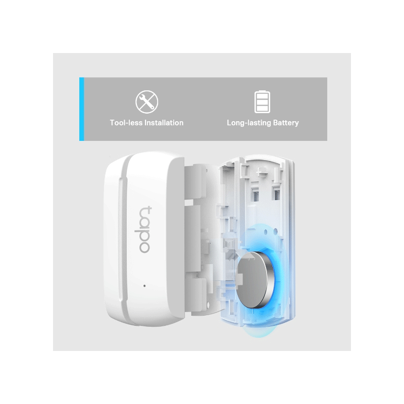 TP-Link Tapo T110 Smart Contact Sensor - White