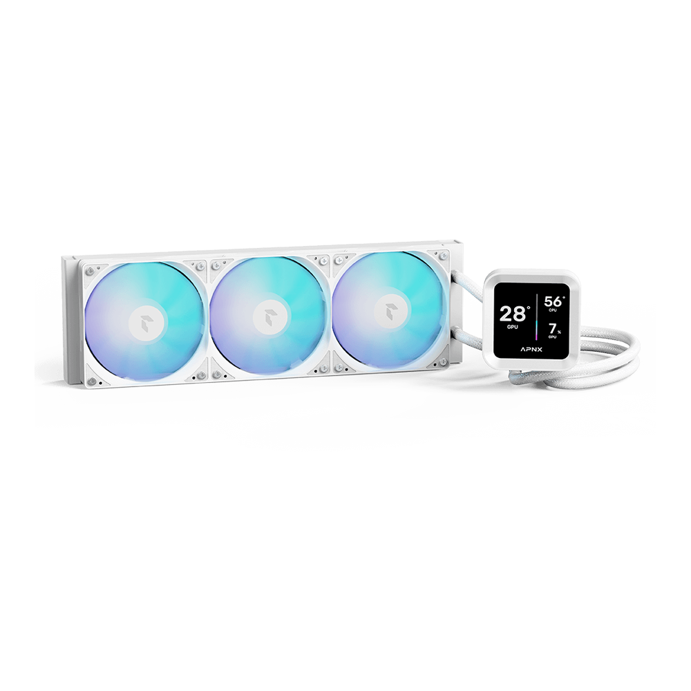 APNX LC1-D 360 Liquid Cooler - White