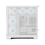 APNX V2-F With 4 Fans Mid Tower Case - White