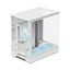APNX V2-F With 4 Fans Mid Tower Case - White