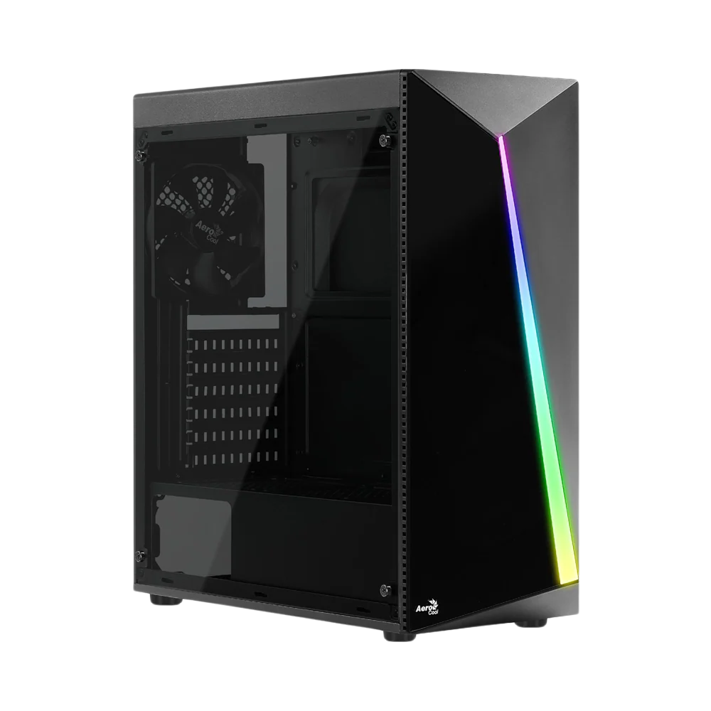 Aerocool Shard V2 RGB Mid Tower Case - Black