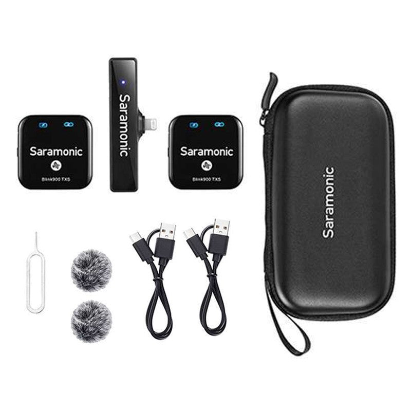 Saramonic Lightning 2.4G Dual Channel Wireless Microphone Blink900 S4