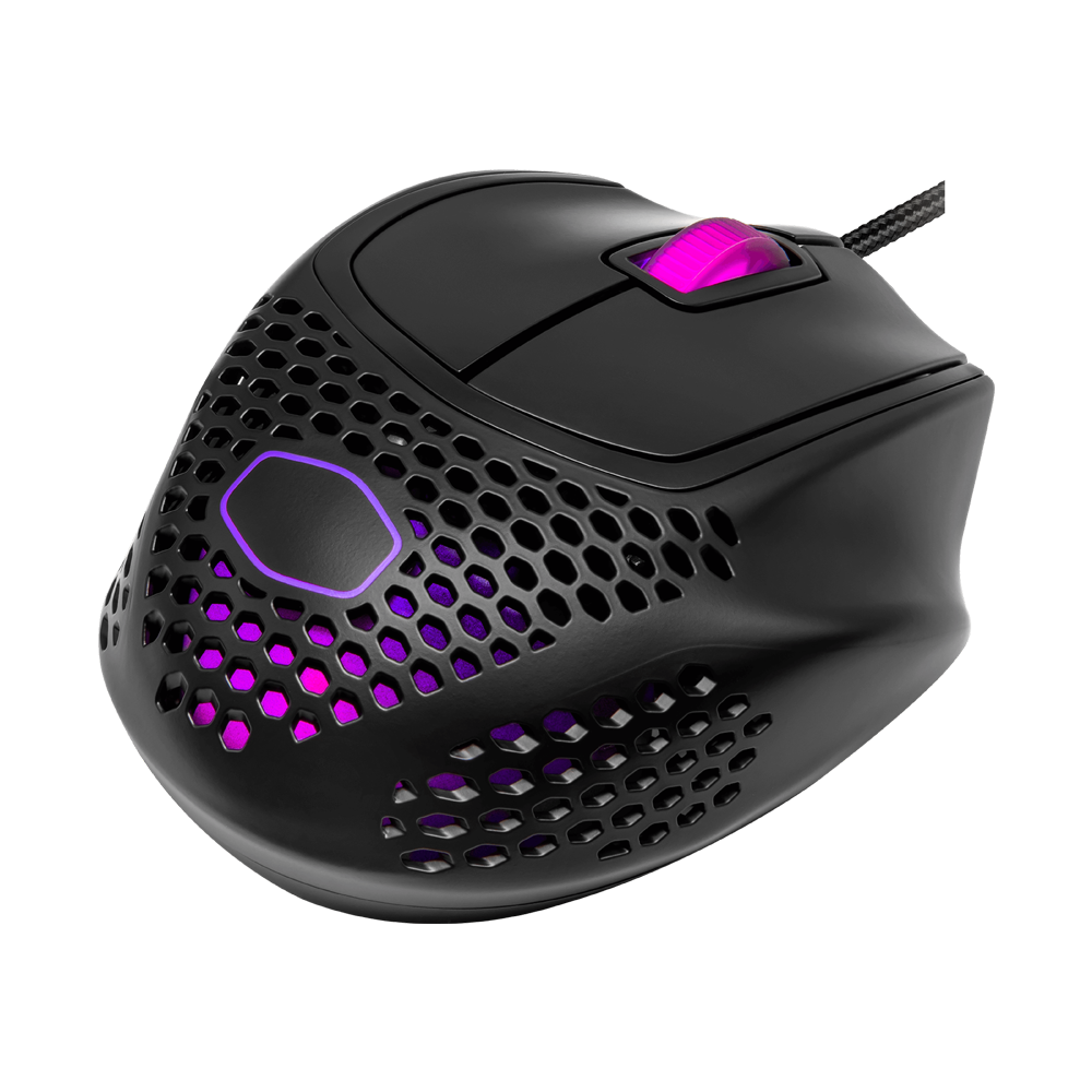 Cooler Master MM720 RGB Wired Gaming Mouse - Glossy Black