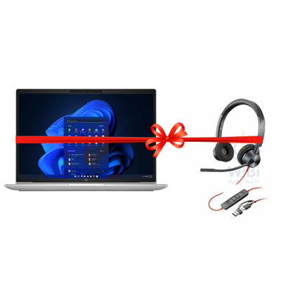 إتش بي برو بوك 4 G1i AI جهاز كمبيوتر - 14 بوصة WUXGA / ألترا 7 255U / 16 جيجابايت / 512 جيجابايت (NVMe م.2 إس إس دي) / ويندوز 11 برو  / الإنجليزية/Arabic مفاتيح / ضمان سنة / Pike فضي - لابتوب