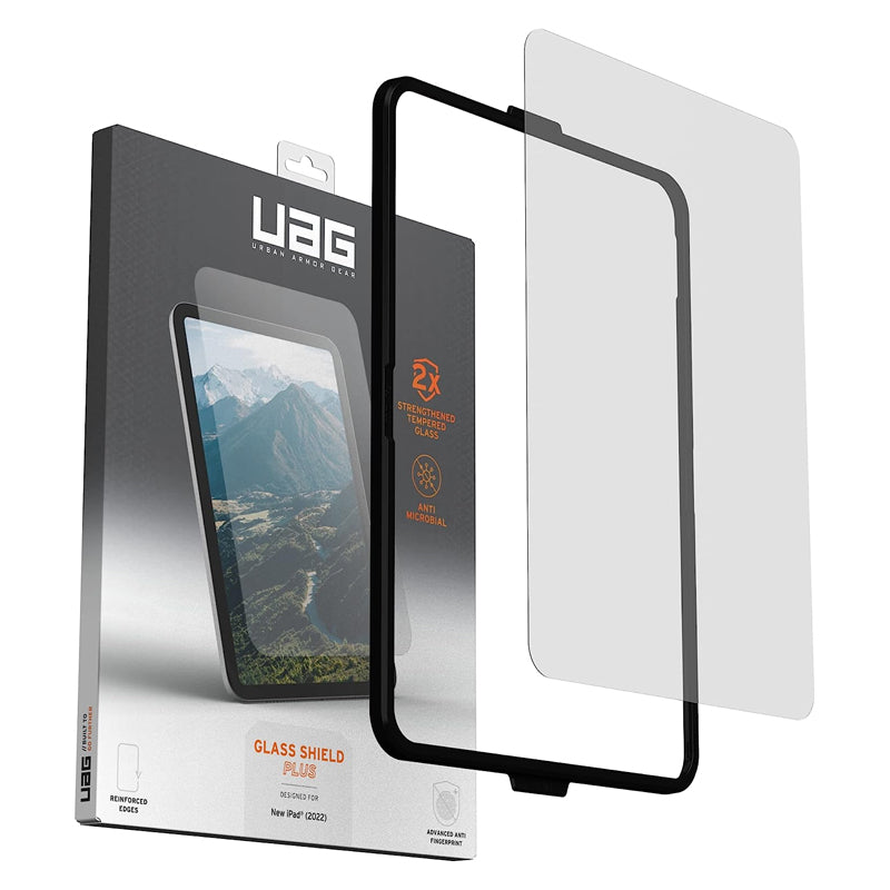 UAG Screen Protector Glass Shield Plus - Apple iPad 10.9inch (10th Gen) 2022 / Transparent