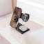 Porodo 3 In 1 Dual Coil Wireless Charging Dock - Black