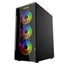 Twisted Minds Manic Shooter-03 Mid Tower Gaming Case - Black