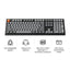 Keychron K10 Max QMK 100% Wireless RGB Mechanical Gaming Keyboard (RGB Backlight Hot-Swappable) - Black