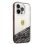 Ferrari iPhone 14 Pro PC/TPU IML Case with Bottom Scuderia Allover Print - Silver