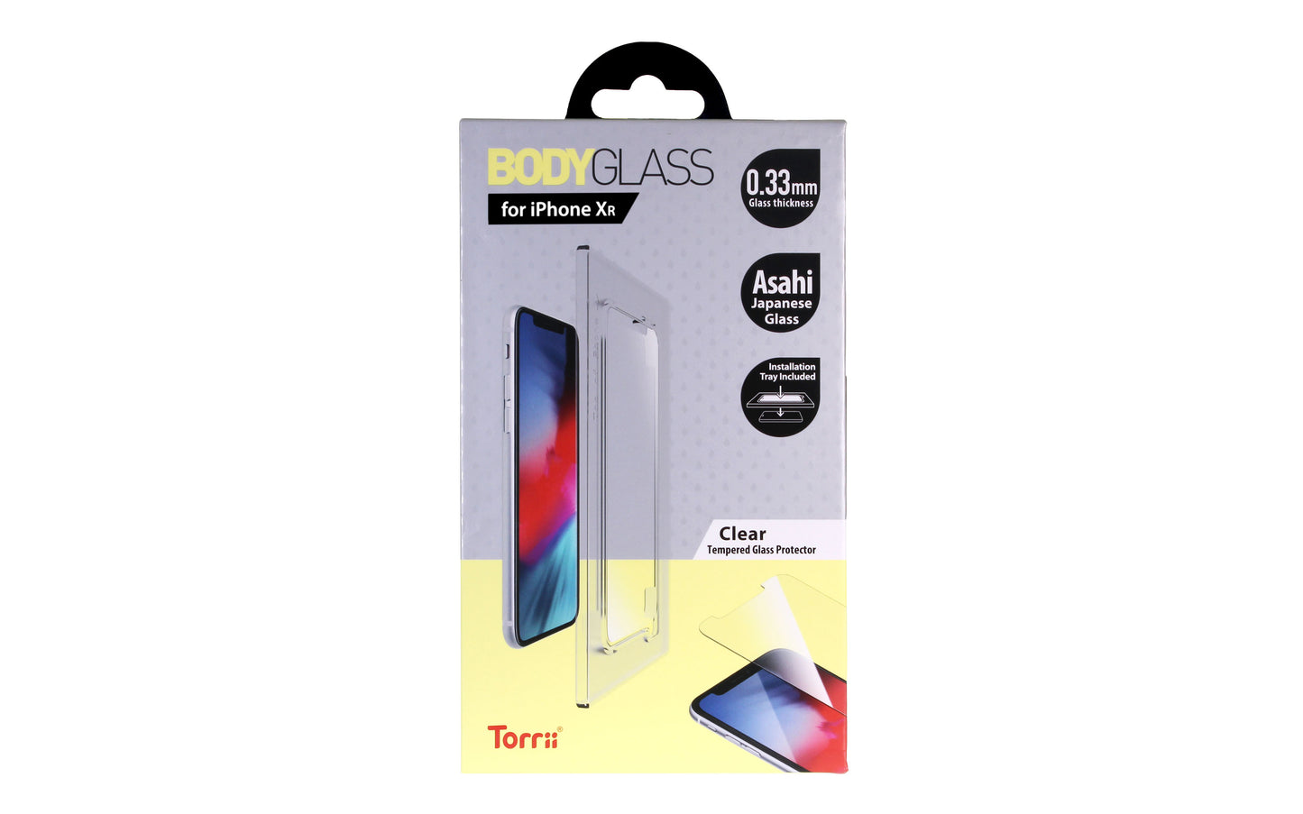 Torrii Bodyglass Case - iPhone Xr / Clear